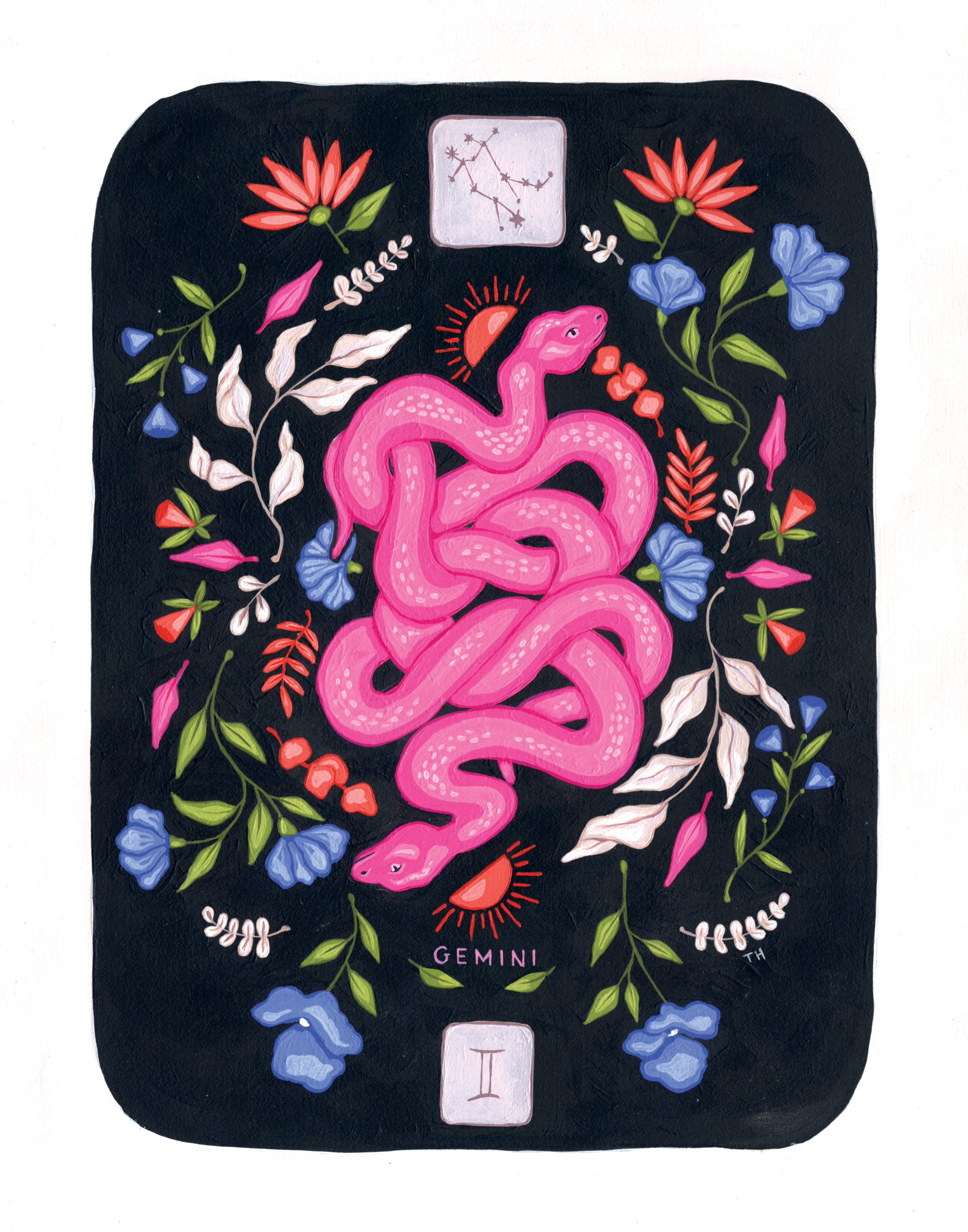 Gemini Zodiac Print | TaylorMade Store